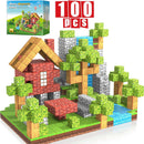 Incrível Brinquedo Magnético De Montagem Montessori (100 Pçs)