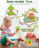 Incrível Brinquedo Magnético De Montagem Montessori (100 Pçs)