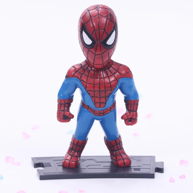 Conjunto Incríveis Bonecos Super Heróis Marvel (6 Pçs)