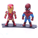 Conjunto Incríveis Bonecos Super Heróis Marvel (6 Pçs)