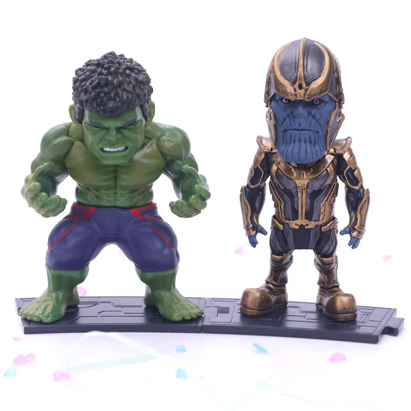 Conjunto Incríveis Bonecos Super Heróis Marvel (6 Pçs)
