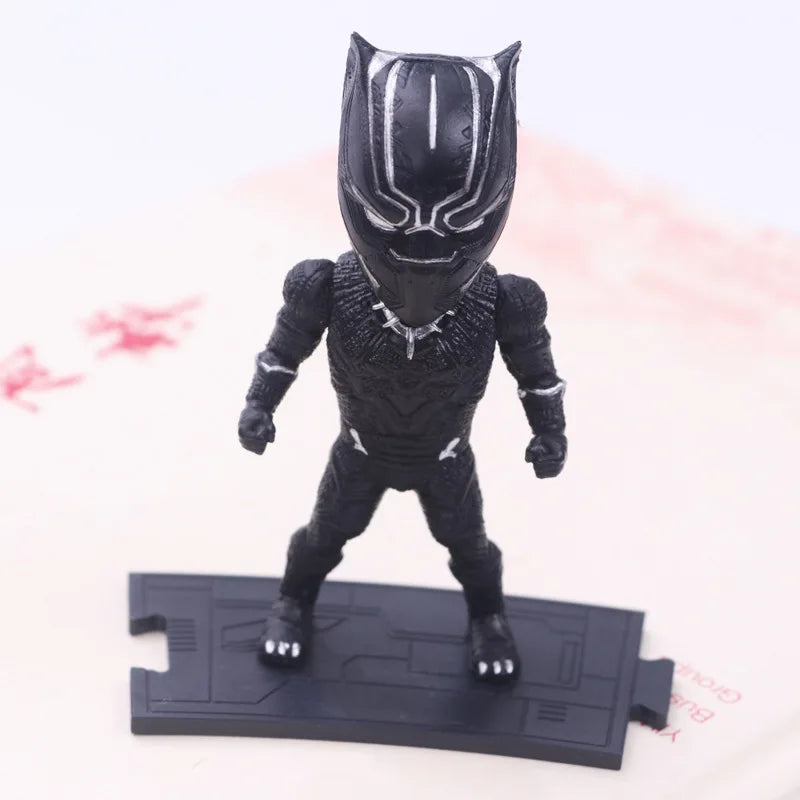 Conjunto Incríveis Bonecos Super Heróis Marvel (6 Pçs)