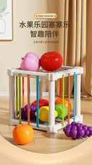 Divertido Cubo Blocos Coloridos Montessori