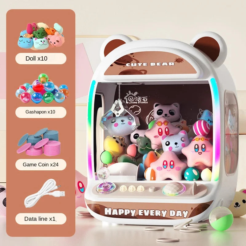 Incrível e Divertida Máquina Pega Brinquedos