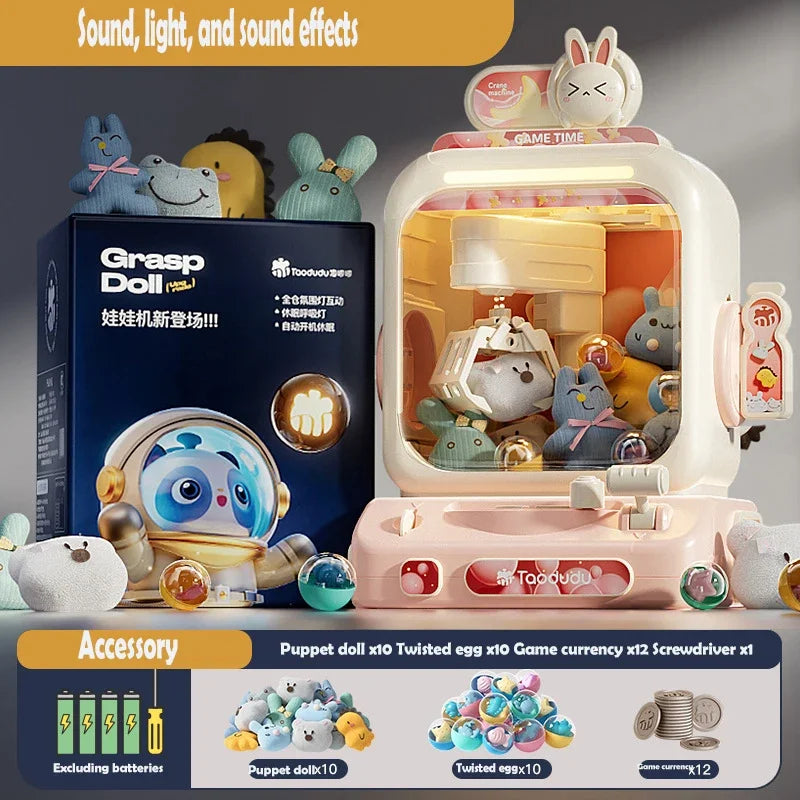 Incrível e Divertida Máquina Pega Brinquedos