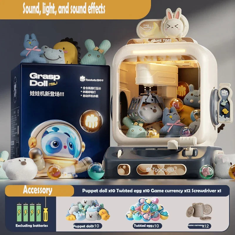 Incrível e Divertida Máquina Pega Brinquedos