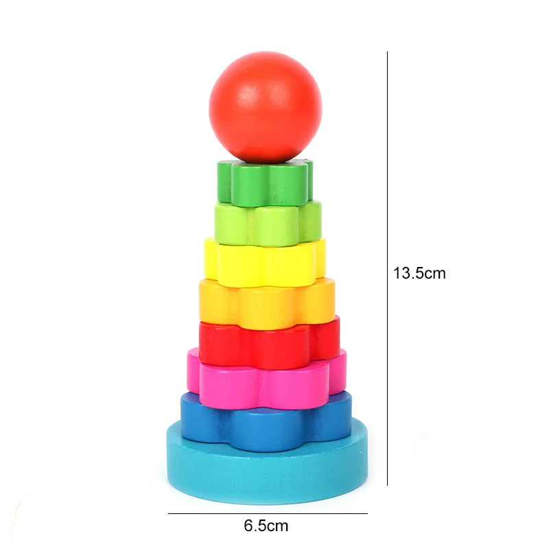Divertido Brinquedo Blocos De Encaixe Montessori