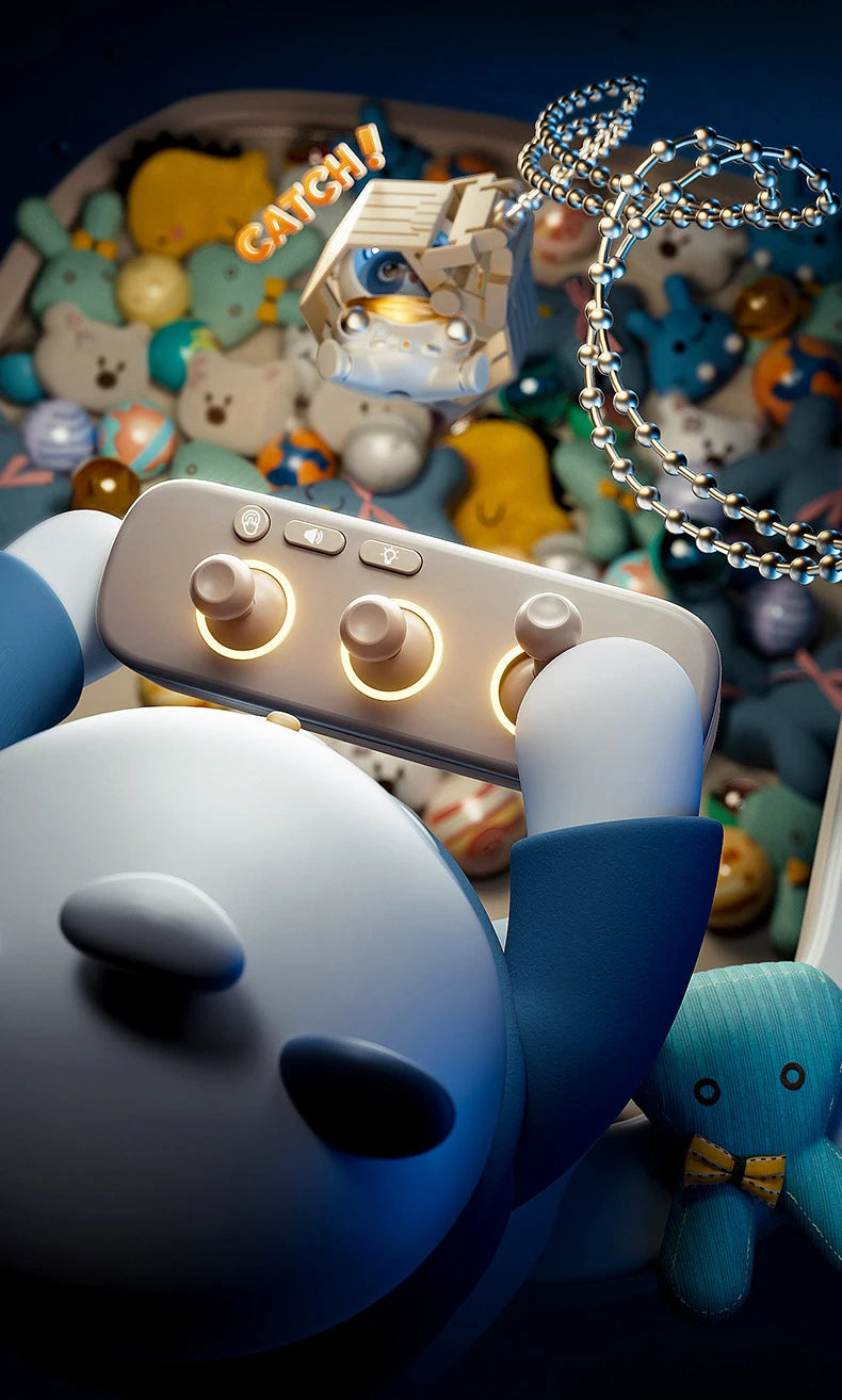 Incrível e Divertida Máquina Pega Brinquedos