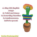 Kids Dancing Talking Cactus Toys Interactive Talking Sunny Cactus Electronic Plush Toy Home Decoration for Children Xmas Gifts