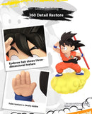 Incrível Figura Giratória e Luminosa Goku