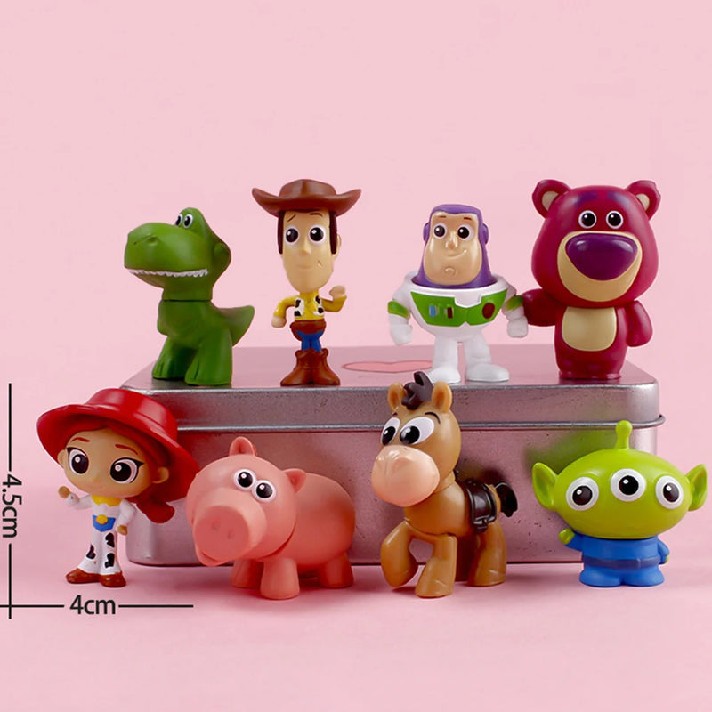 Conjunto Brinquedos Toys Story (8 Pçs)