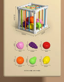 Divertido Cubo Blocos Coloridos Montessori
