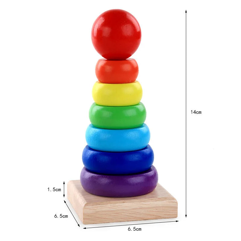 Divertido Brinquedo Blocos De Encaixe Montessori