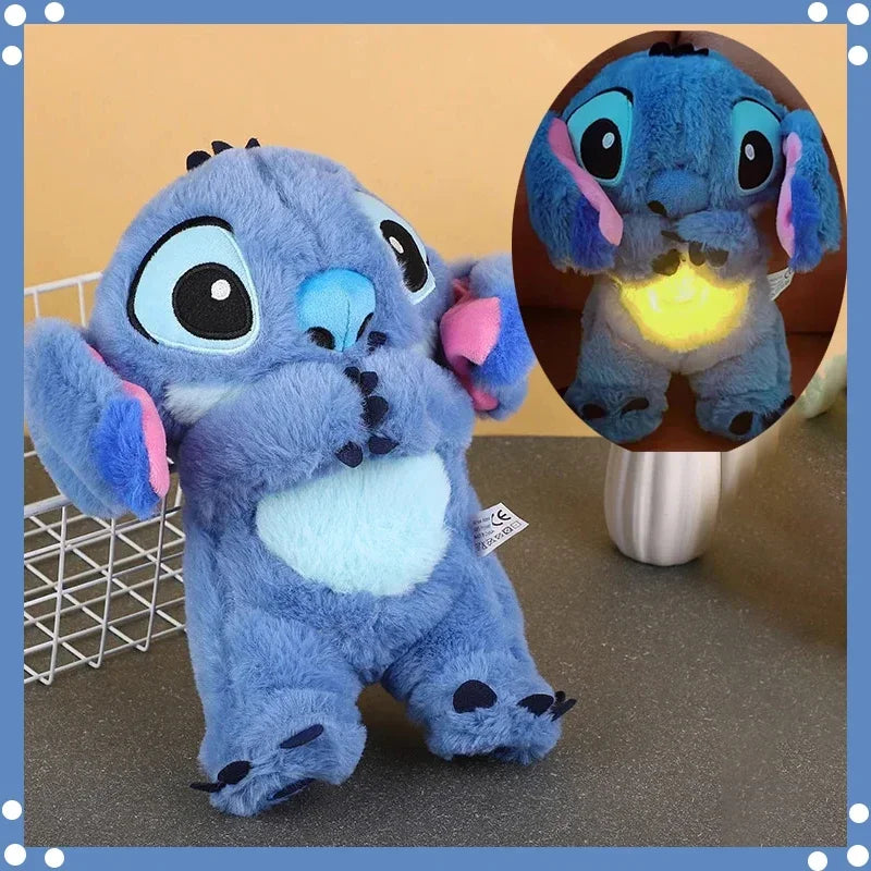 Linda Pelúcia Stitch Companheiro De Sono (Música Calmante e Luz)