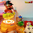 Incrível Figura Giratória e Luminosa Goku