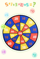 Divertido Jogo Dart Board Montessori